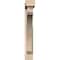 Ekena Millwork Legacy Block Smooth Bracket w/ Offset Brace, Douglas Fir, 5 1/2"W x 30"D x 38"H BKT0604X30X38LEC05SDF - alternate 4